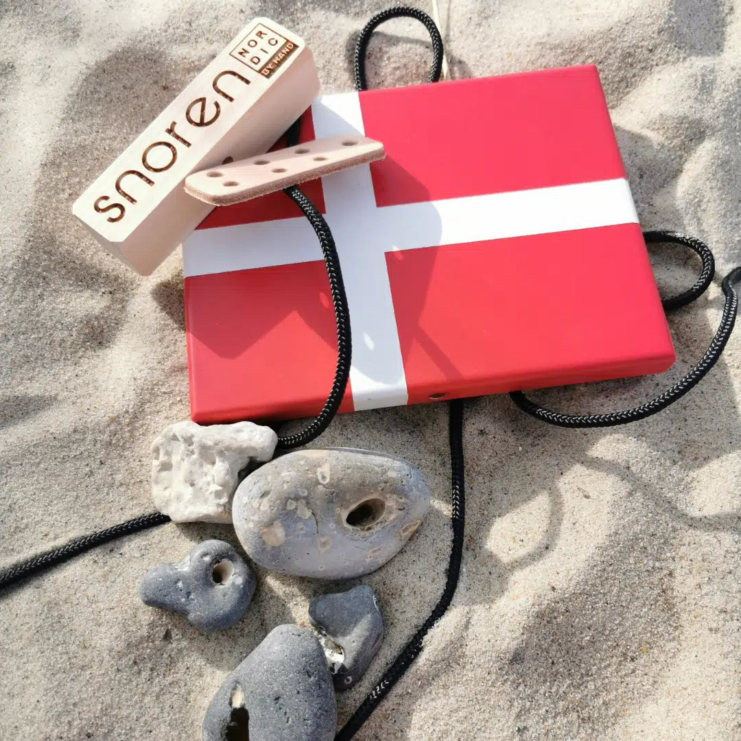 SNOREN Dansk flag - NordicByHand