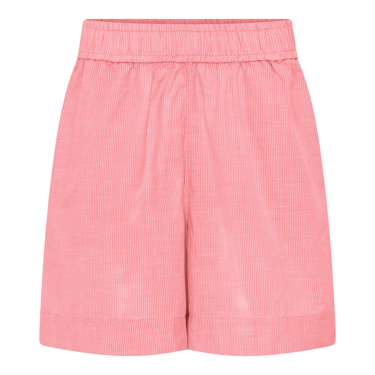 Sydney Shorts, Hot Coral Stripe - FRAU
