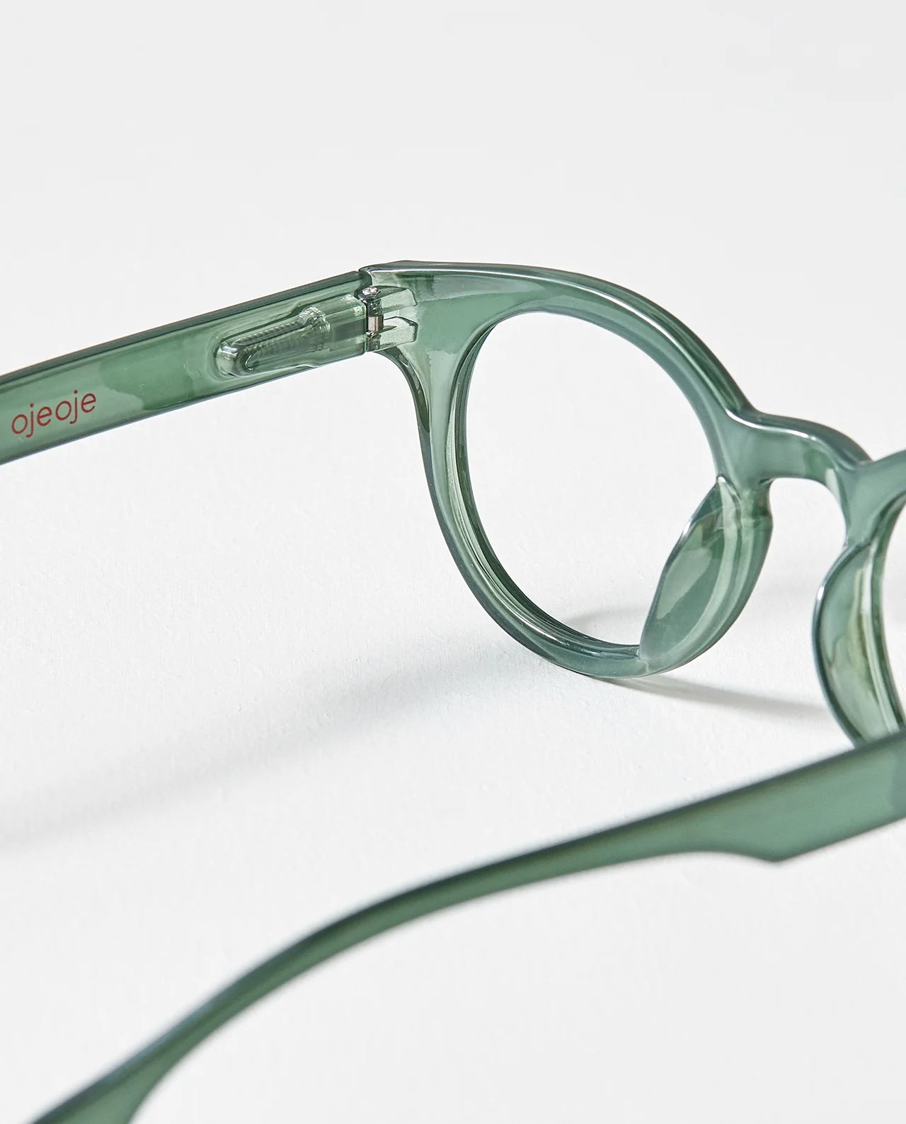 Læsebrille E, Mørkegrøn - OjeOje