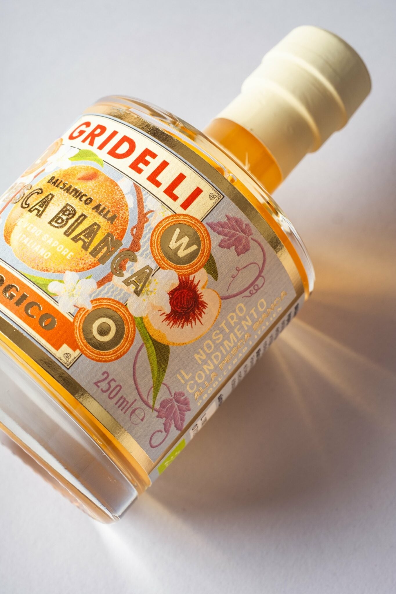 Aceto Balsamico Al Pesca Bianca - Gridelli