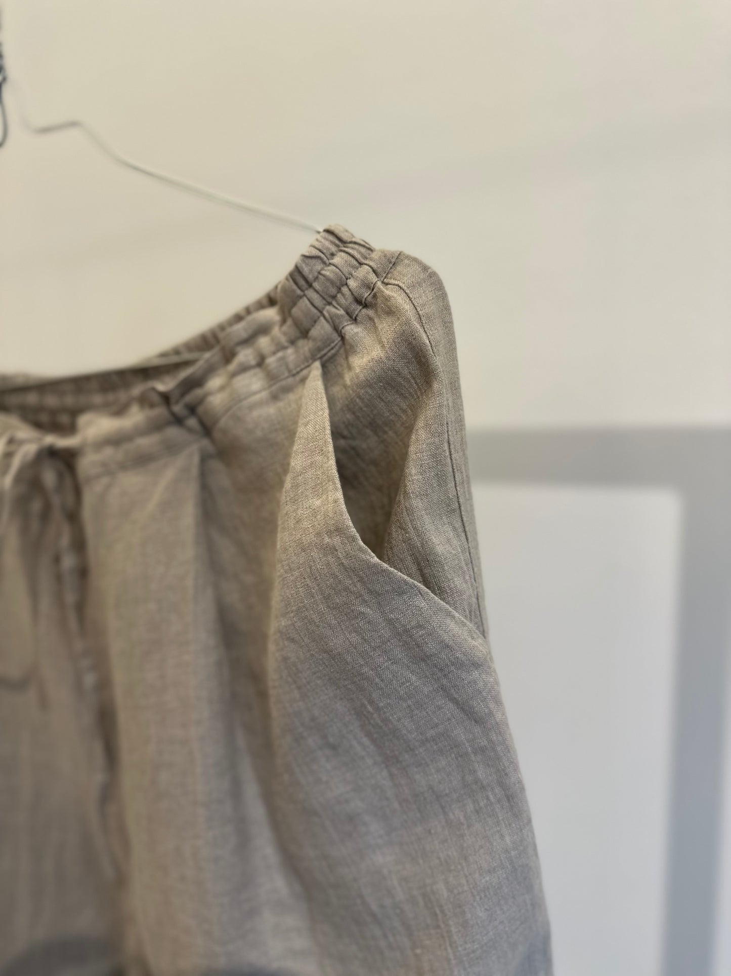 Nana hørbukser, Nature - Linen by Krebs