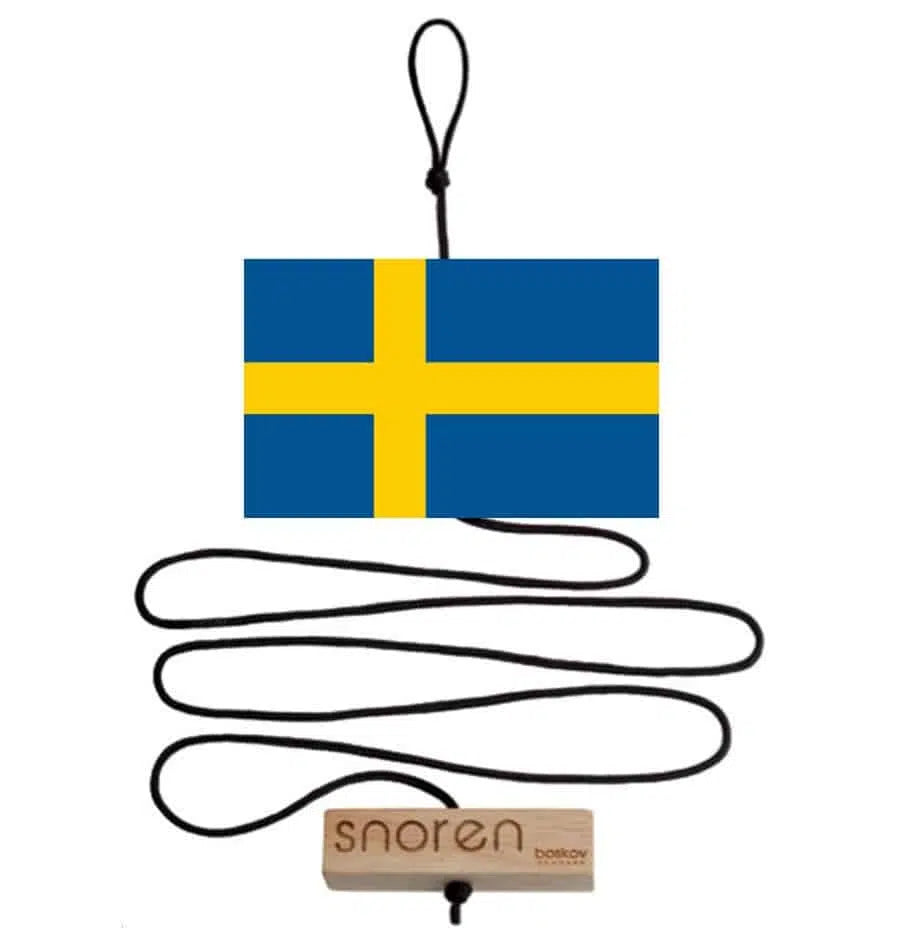 SNOREN med Svensk flag og brick - Nordic By Hand