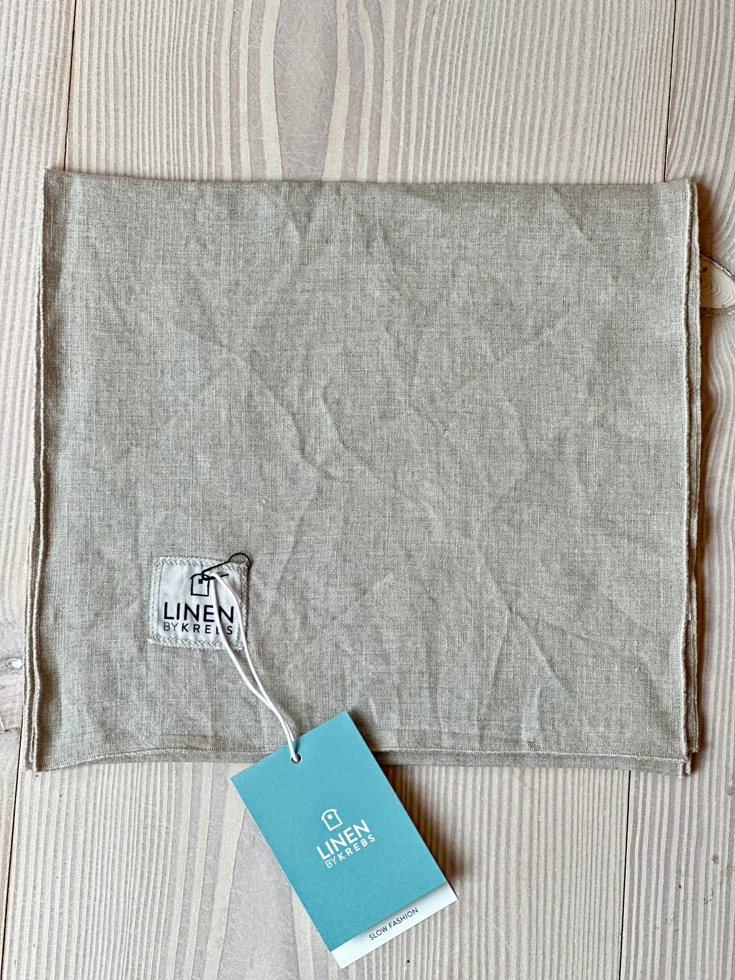Tørklæde Hør, Nature - Linen by Krebs