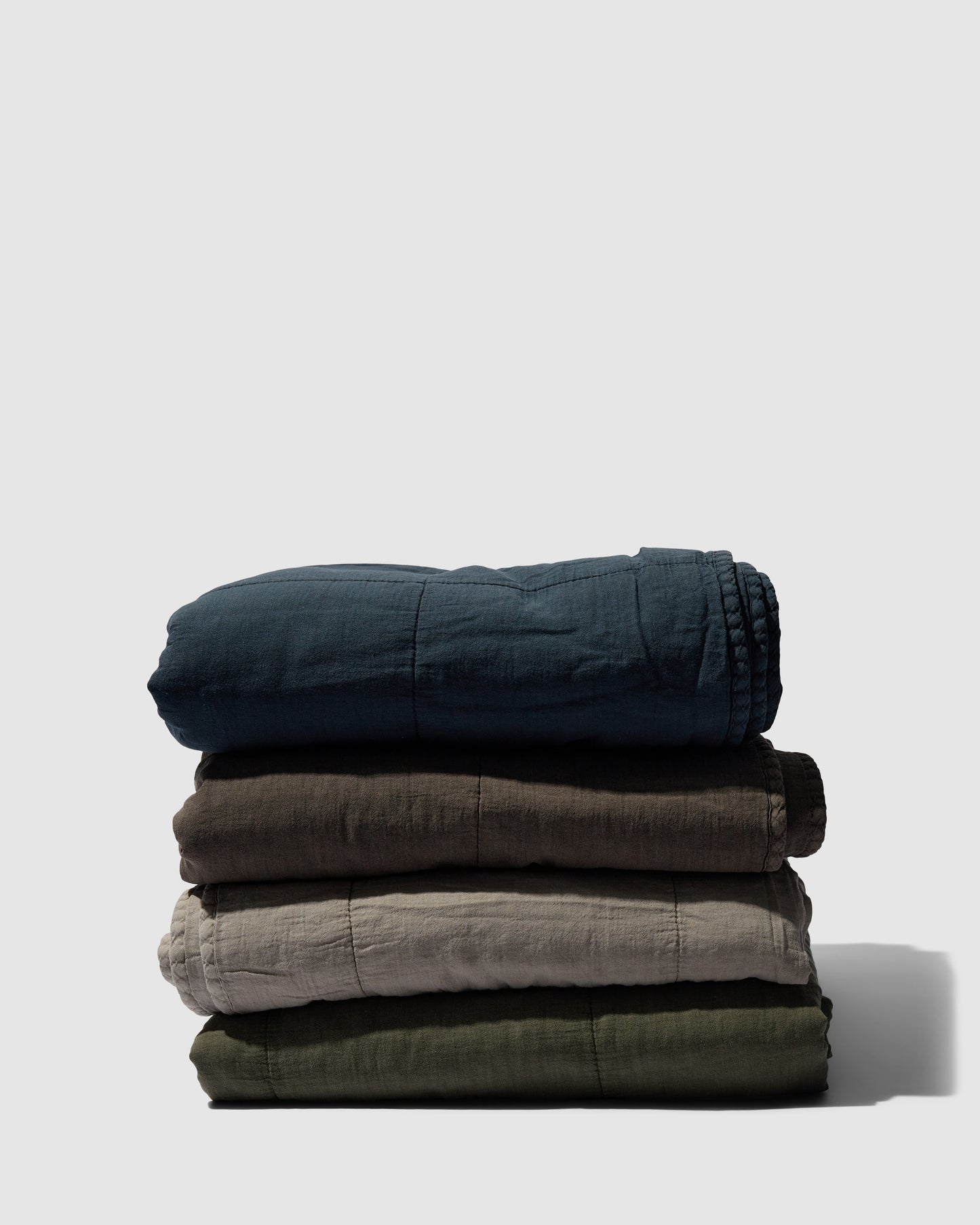 Vintage Quilt Tæppe, Olive