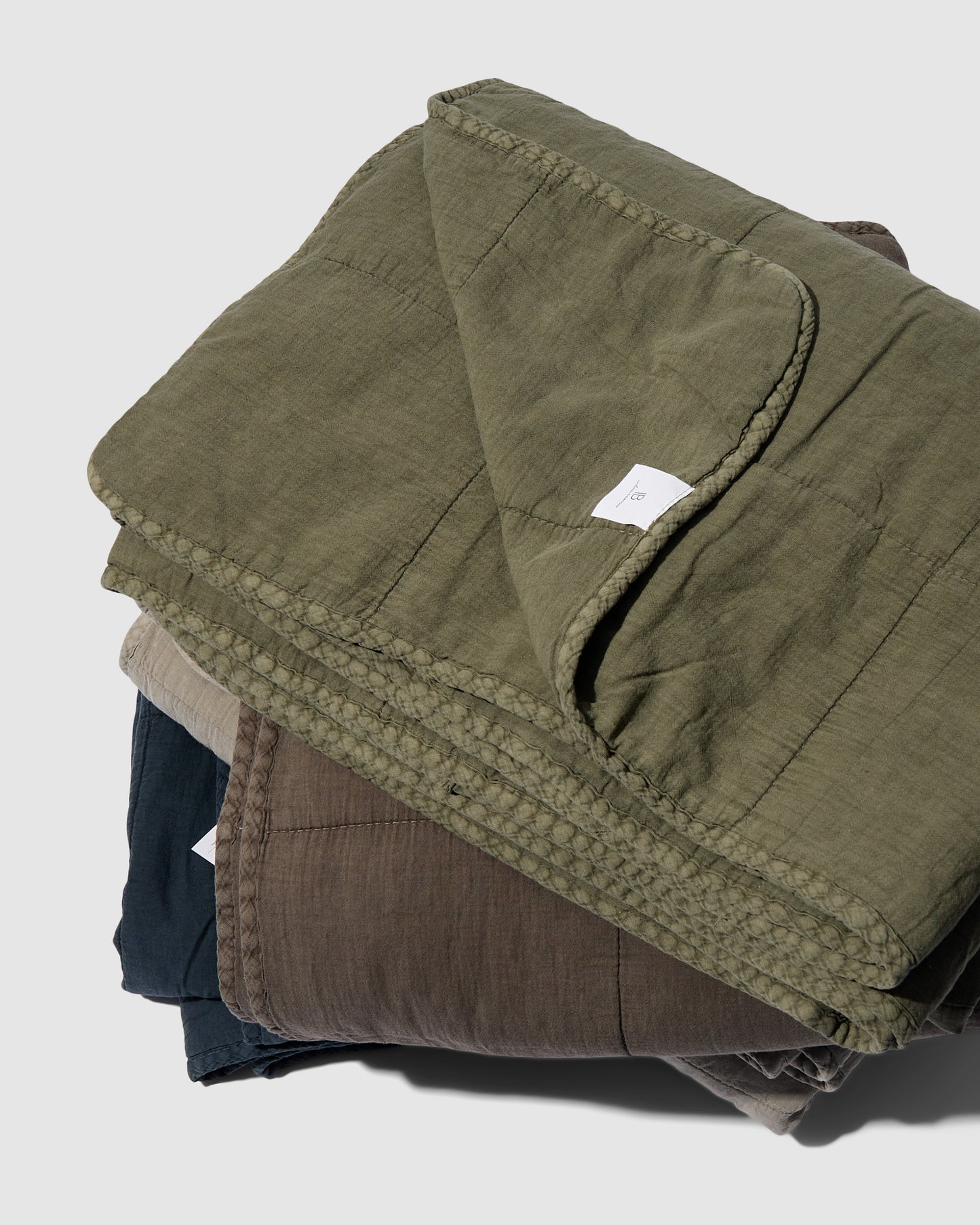 Vintage Quilt Tæppe, Historical Blue