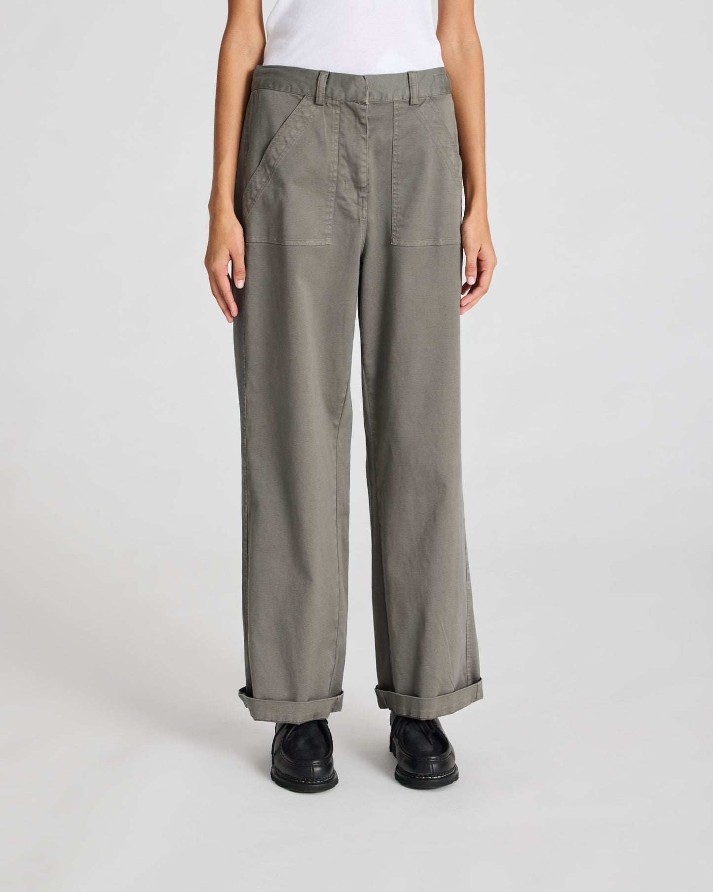 Tinne Bukser Bomuld, Metal Grey - Gai+Lisva