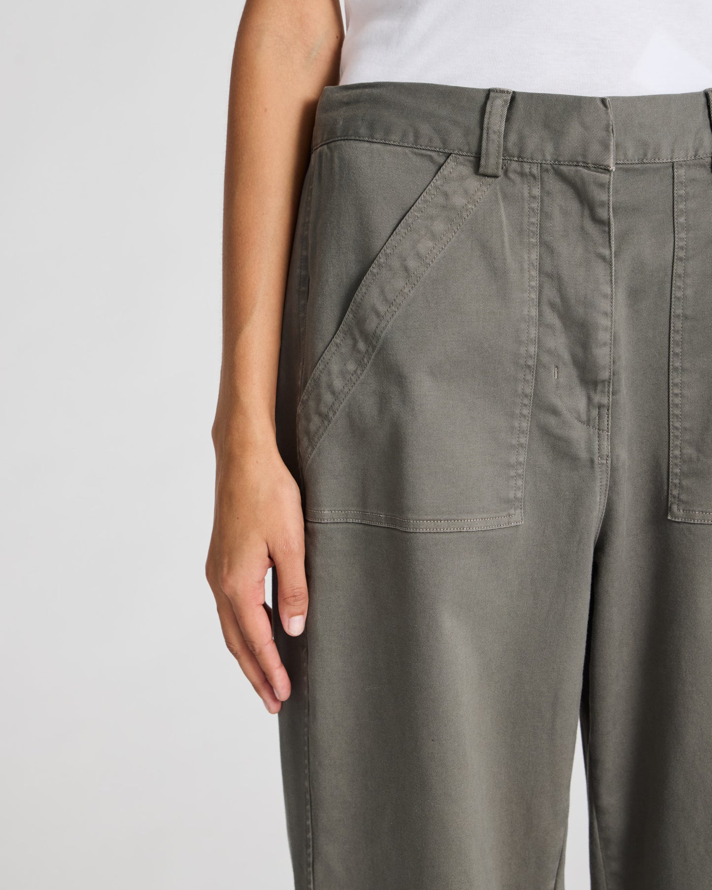 Tinne Bukser Bomuld, Metal Grey - Gai+Lisva