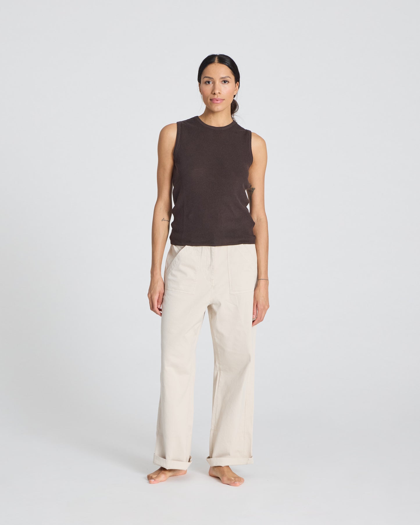 Sofie knit tank, Mulch - Gai+Lisva