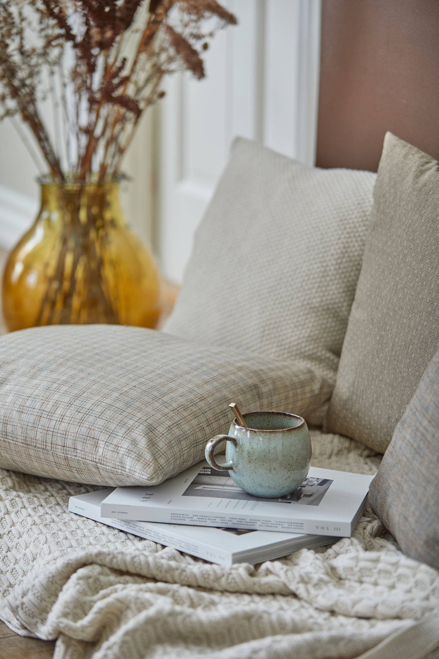 Pude 50x50, Chester Cream - Spliid