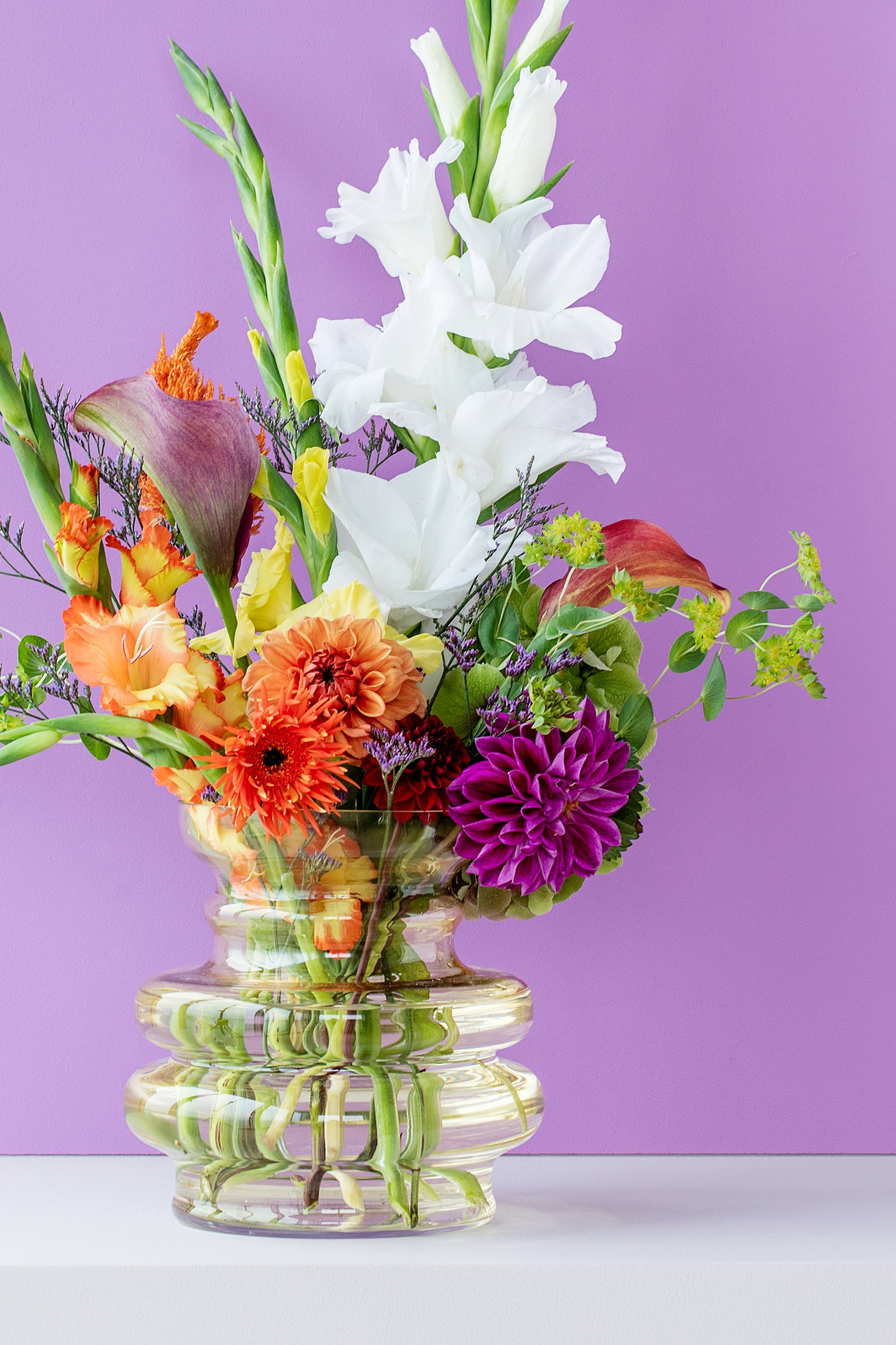 Curve Vase Gul - Stences