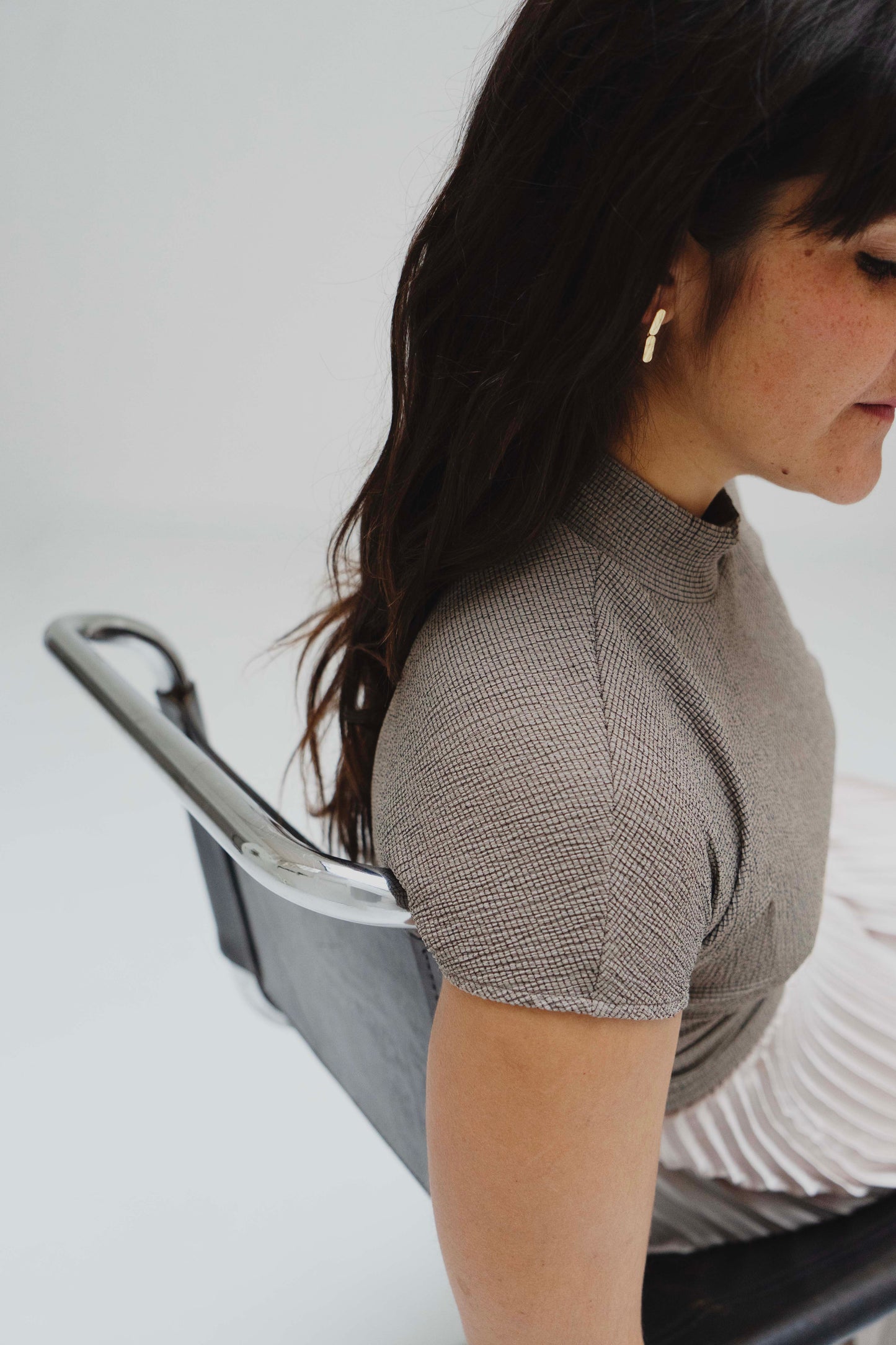 MILLET Øreringe, Guldbelagt sølv, Marthe Cresson