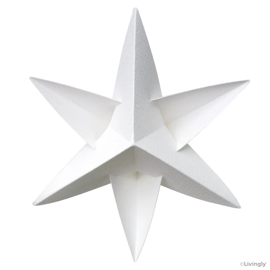 Box Of Stars 4 stk, Hvid - Livingly