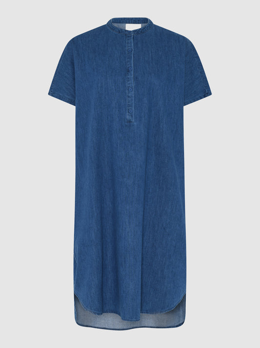 Seoul ss demin kjole, Clear Blue Demin - FRAU