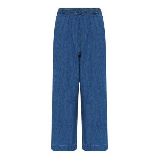 Melbourne ankel bukser, Clear Blue Denim - FRAU