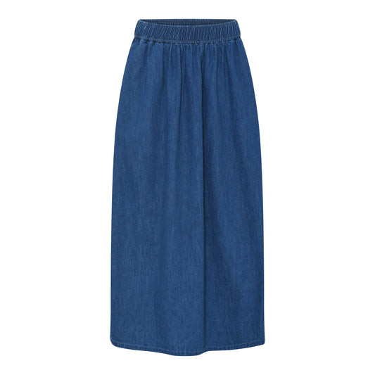 Helsinki Nederdel, Clear Blue Denim - FRAU
