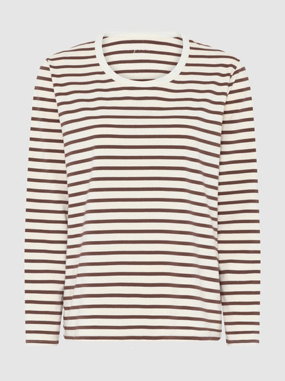 Panama Cotten loose top, Coffee Quartz - FRAU