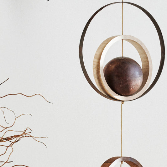 SNOREN Jern Kugle rust, Medium - NordicByHand