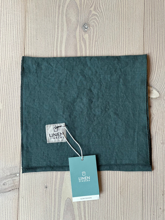 Tørklæde Hør, Balsam Green - Linen by Krebs