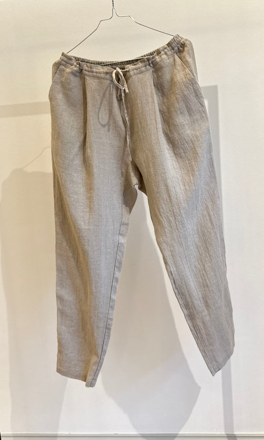 Nana hørbukser, Nature - Linen by Krebs