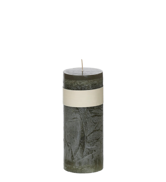 Timber bloklys H:15, Burnt Olive - Lübech Living