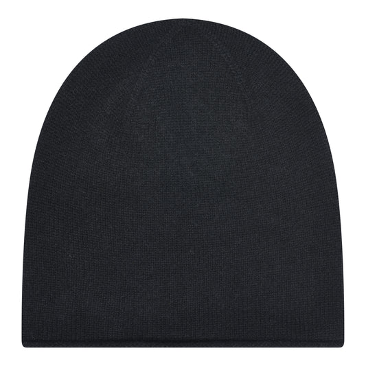 Cashmere Beanie, Black - FRAU