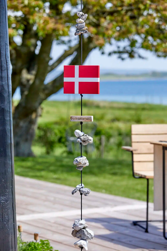 SNOREN Dansk flag - NordicByHand