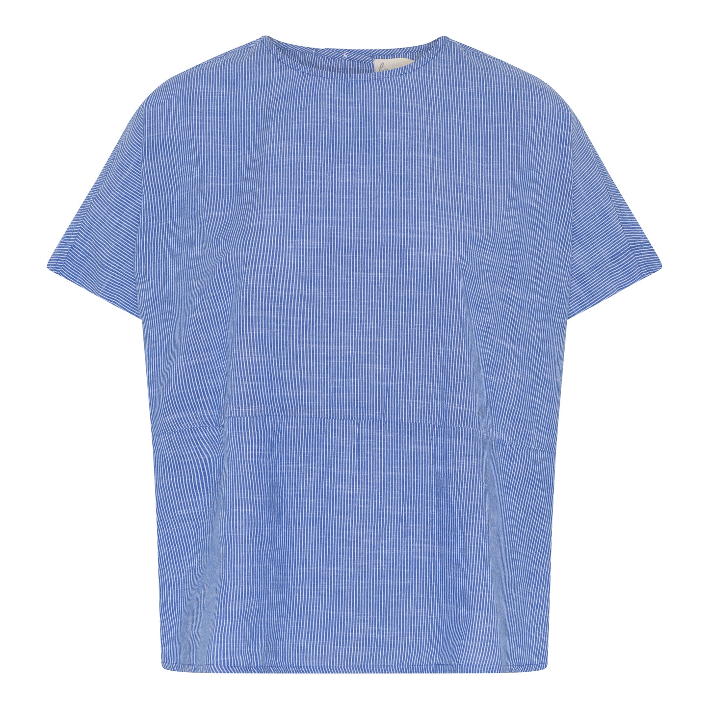 Rome ss top, Medium blue stripe - FRAU
