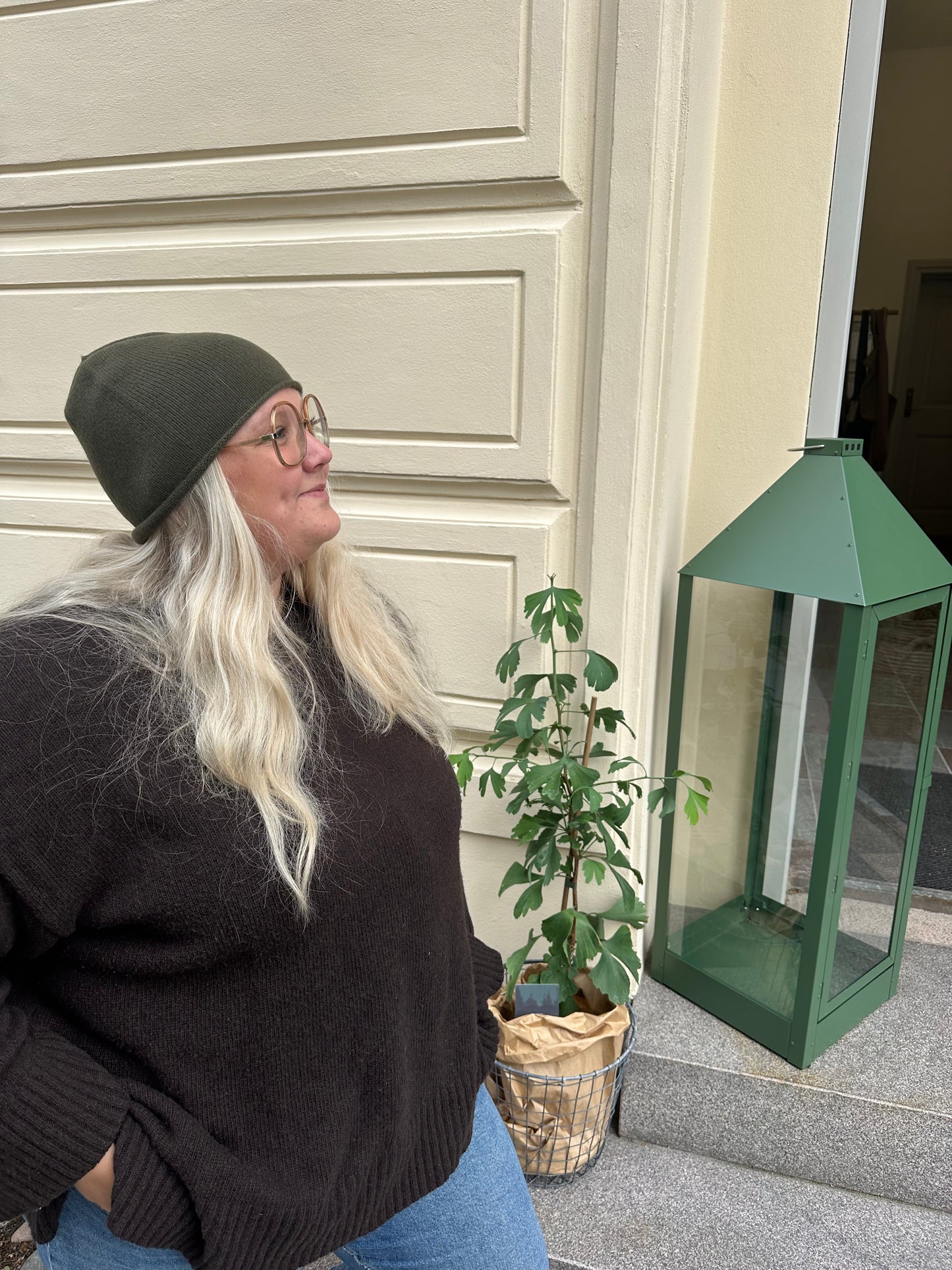 Cashmere Beanie, Topiary - FRAU