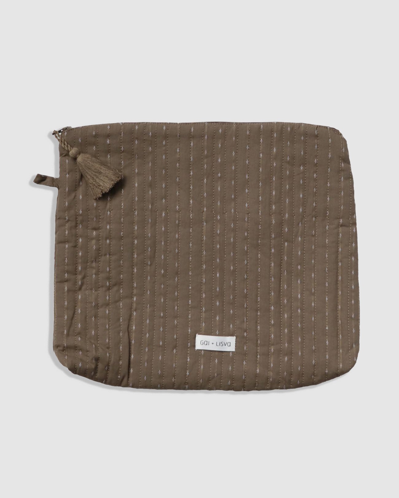 Weekend Purse Large, Taupe - Gai+Lisva