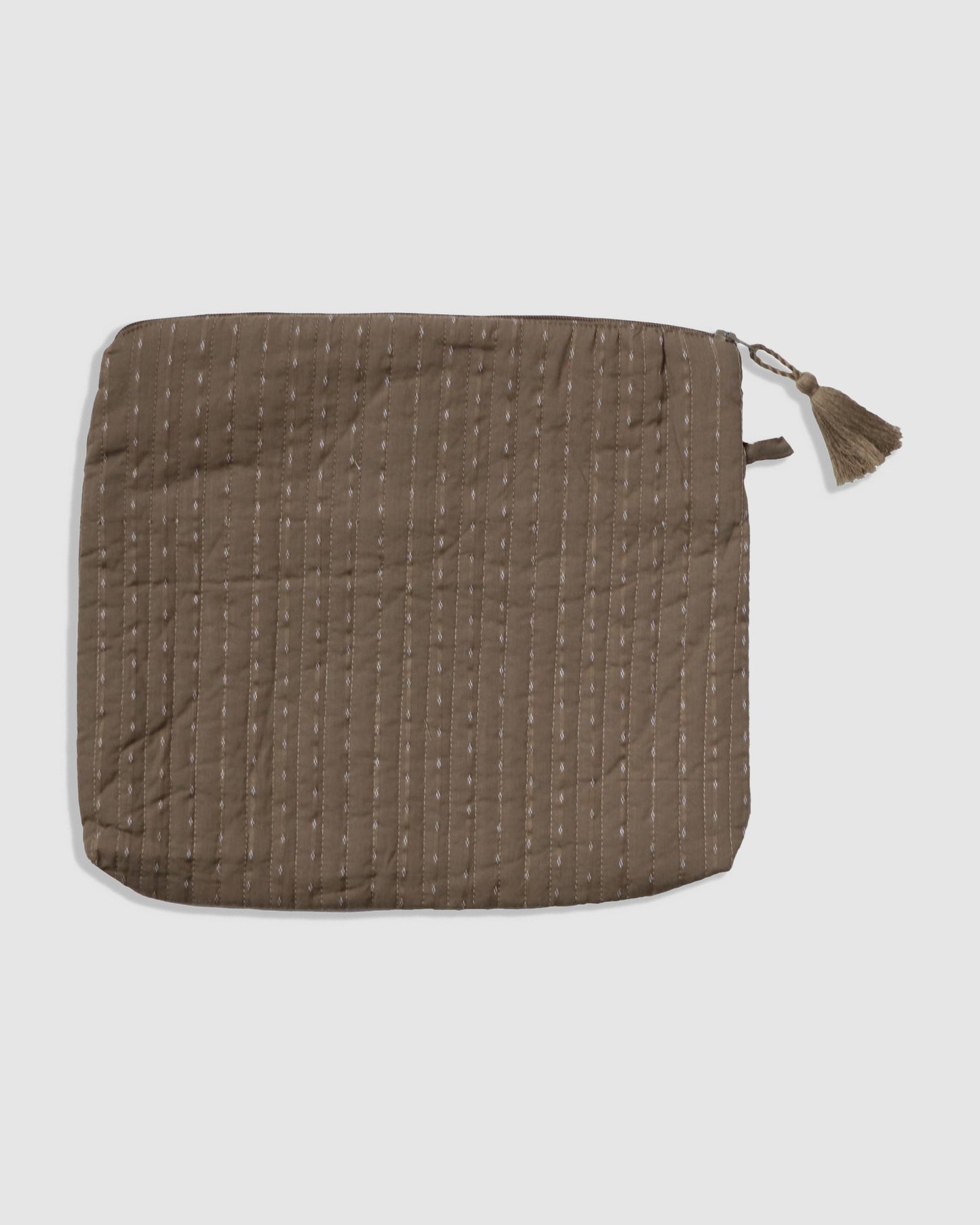 Weekend Purse Large, Taupe - Gai+Lisva