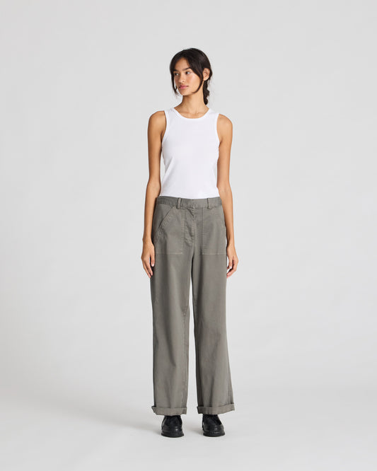 Tinne Bukser Bomuld, Metal Grey - Gai+Lisva