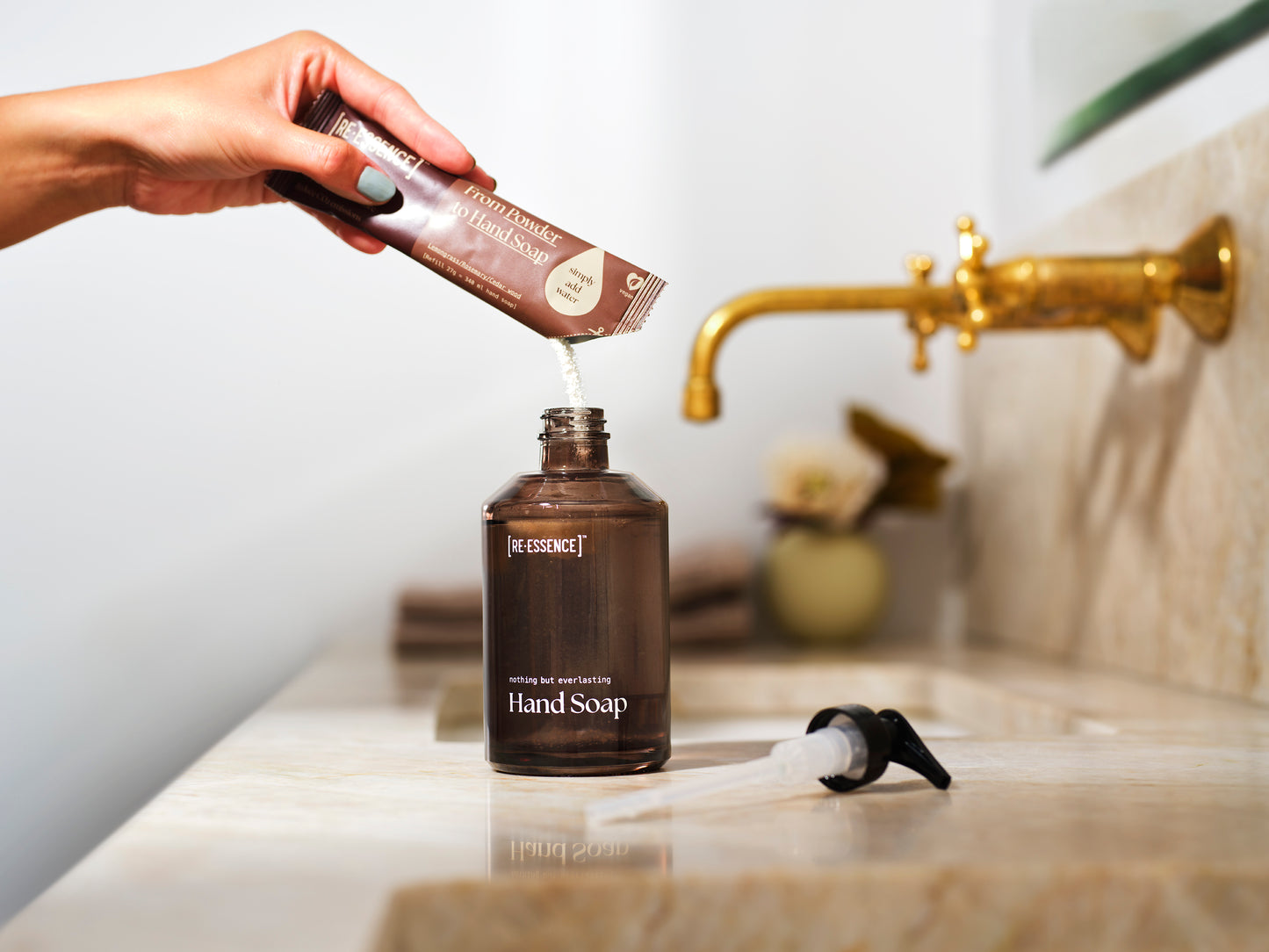 Refill pakke, Citrongræs/Rosmarin/Cedertræ - [RE·ESSENCE]