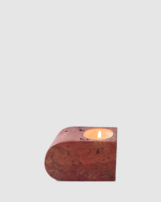 Living Objects nr. 9 - Rød lysestage - FÓLK Reykjavik