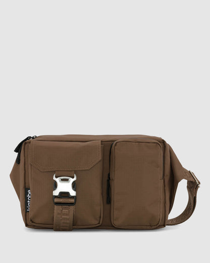 Luca Belt Bag Bumbag, Earth Brown - Kintobe