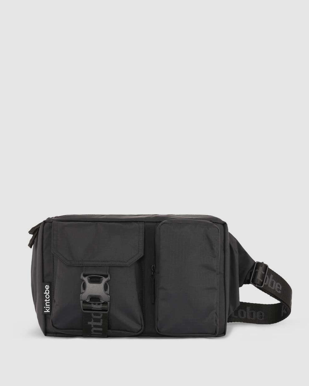 Luca Belt Bag Bumbag, Black - Kintobe
