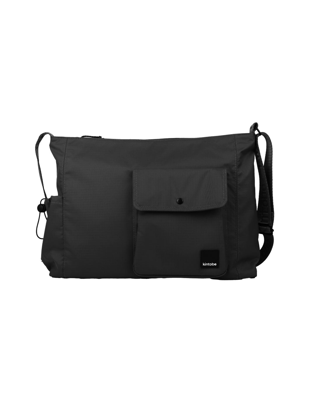 Milo Skuldertaske, Black - Kintobe