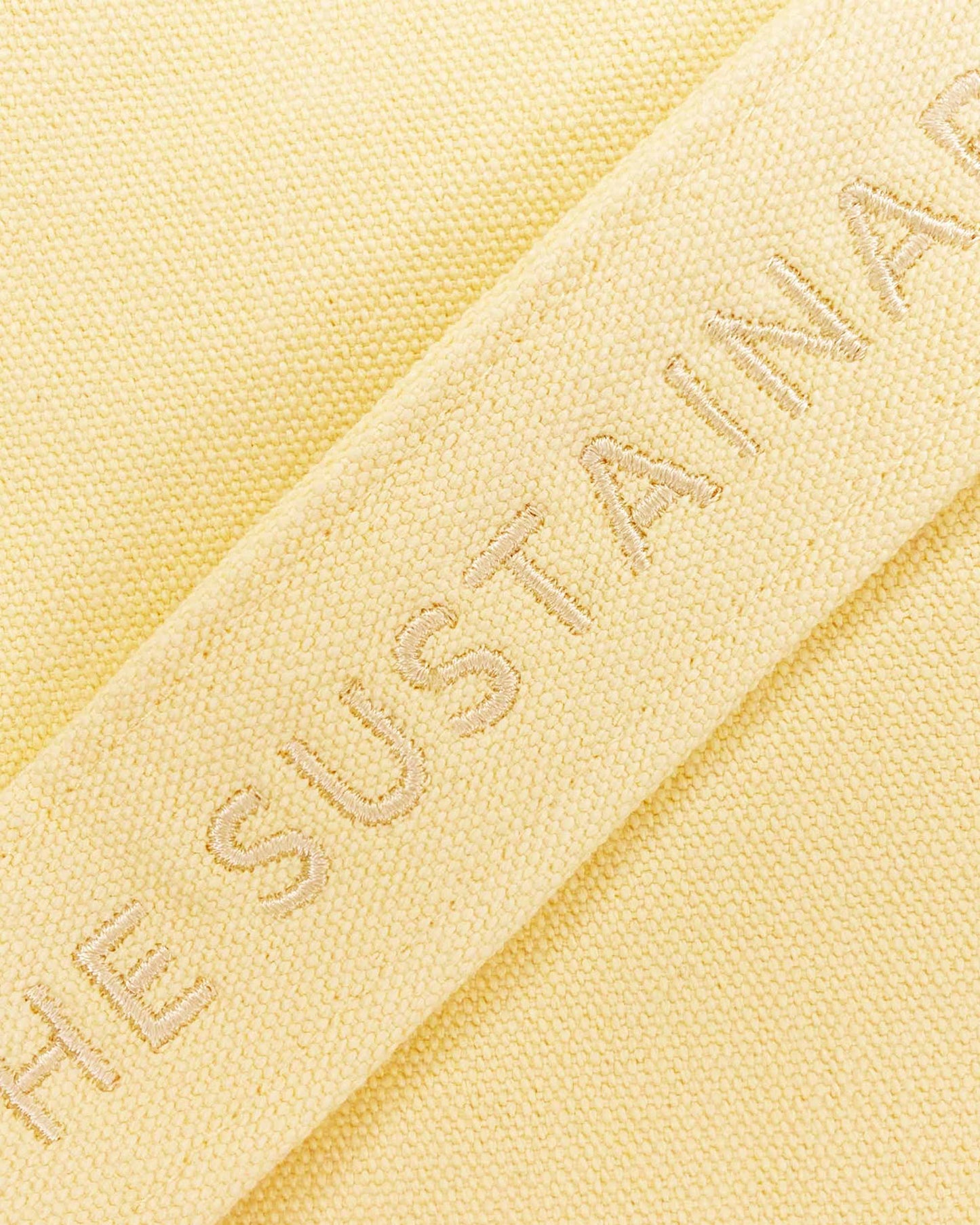 Mira Lærredstaske, Pastel Yellow - TINTOK