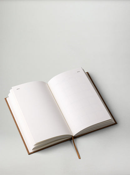 Yearly Planner, Brun  - New Mags
