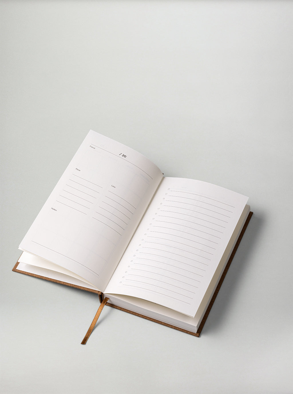 Yearly Planner, Brun  - New Mags