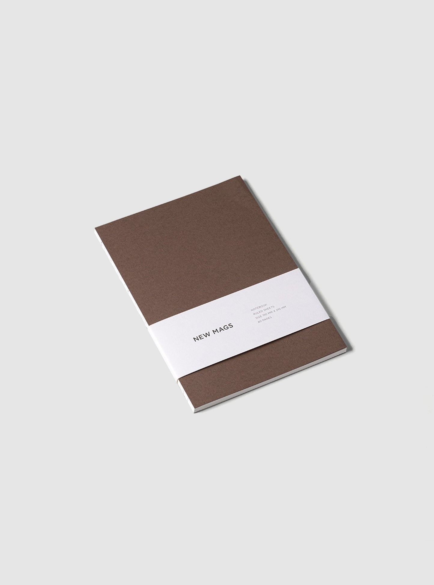 Notesbog, Brun Softcover - New Mags