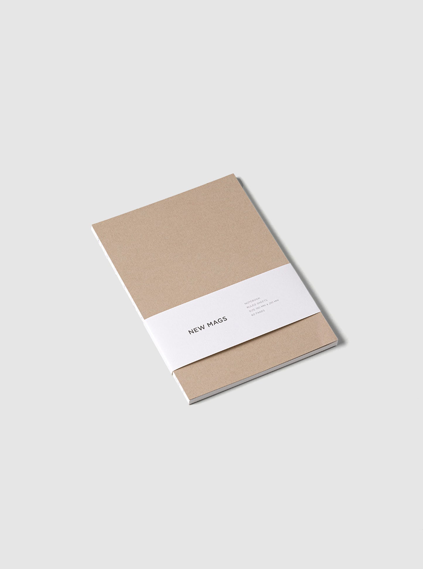 Notesbog, Sand Softcover - New Mags