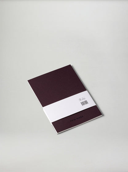 Notesbog, Vinrød Softcover - New Mags