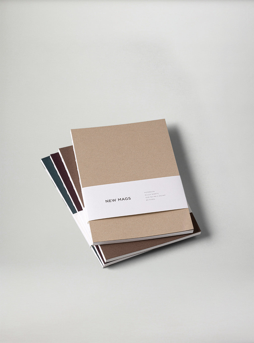 Notesbog, Grøn Softcover - New Mags