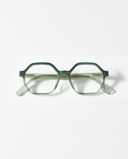 Læsebrille C, Grøn - OjeOje