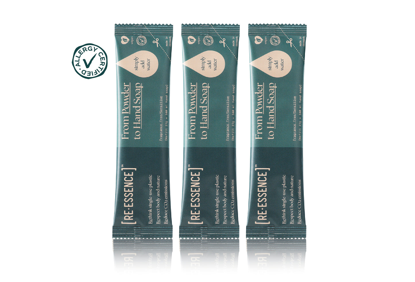 Refill Pakke, Parfumefri/Sensitiv - [RE·ESSENCE]