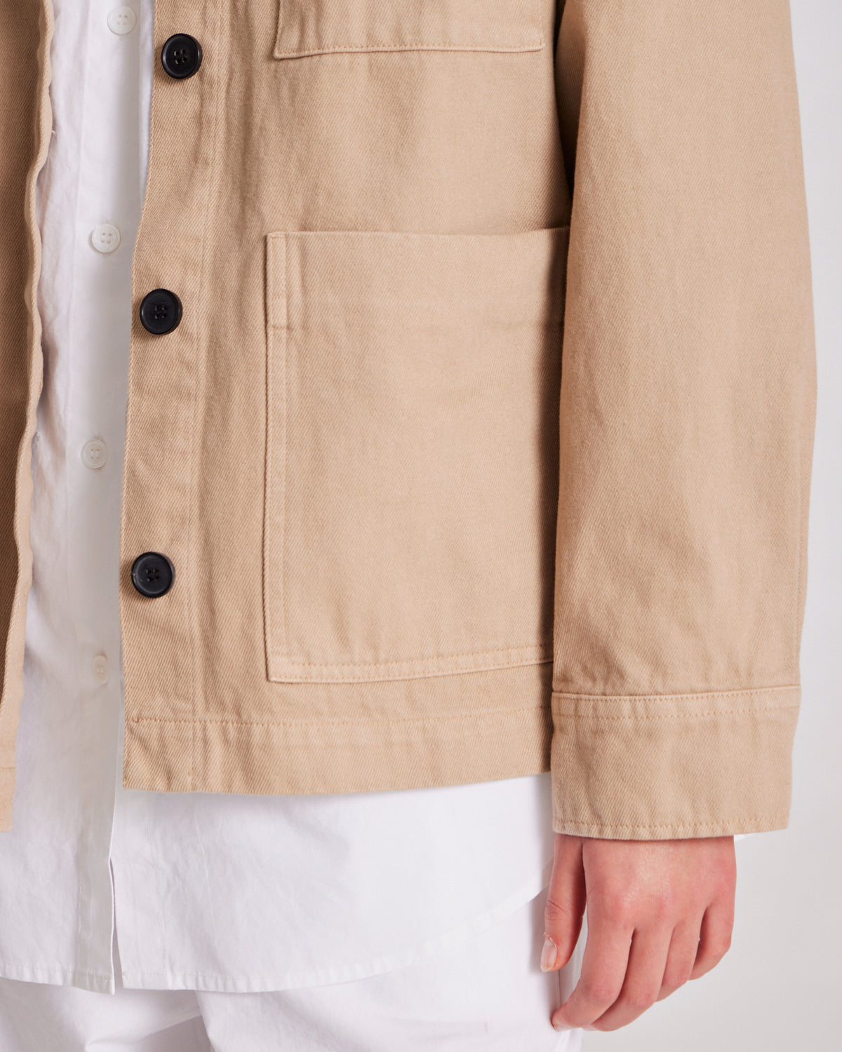 Ellie Workwear Jakke, Sand - Gai+Lisva