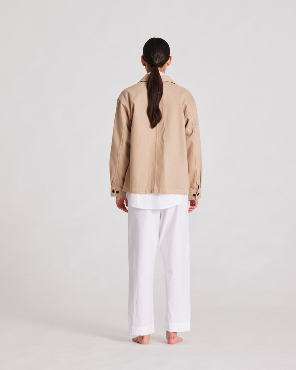 Ellie Workwear Jakke, Sand - Gai+Lisva