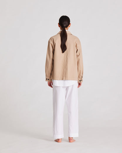 Ellie Workwear Jakke, Sand - Gai+Lisva